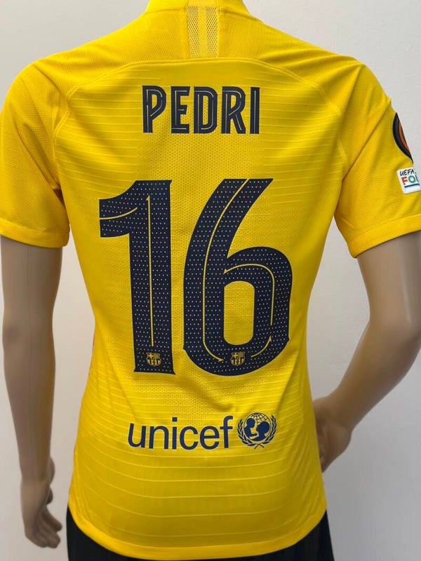 Shirt match issue Pedri 2019/2020 Europa league