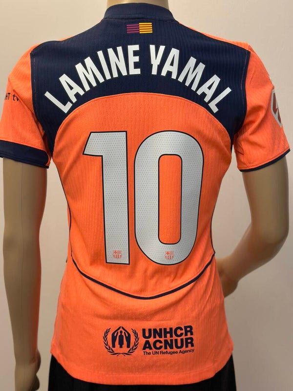 Shirt lamine yamal match issue 2025/2026 laliga