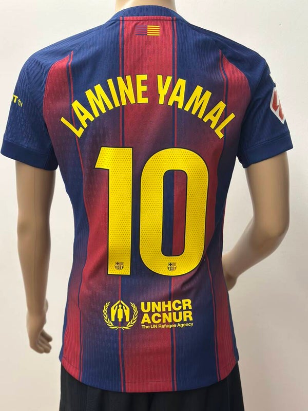 Shirt match issue lamine Yamal 2025-2026 Laliga