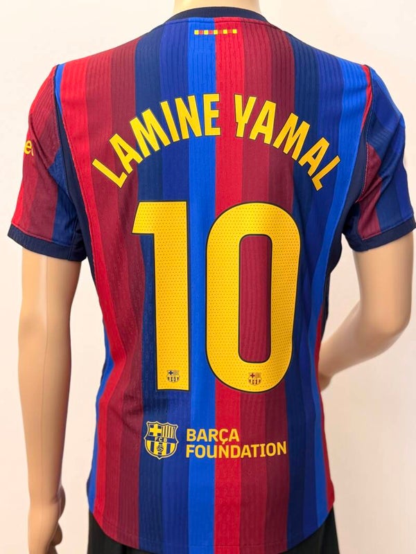 Shirt lamine Yamal Home match issue 2026/2027