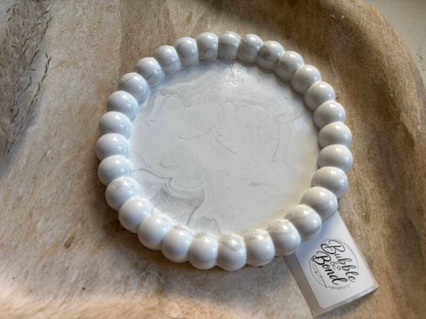 Marble Affect Resin Bubble Tray