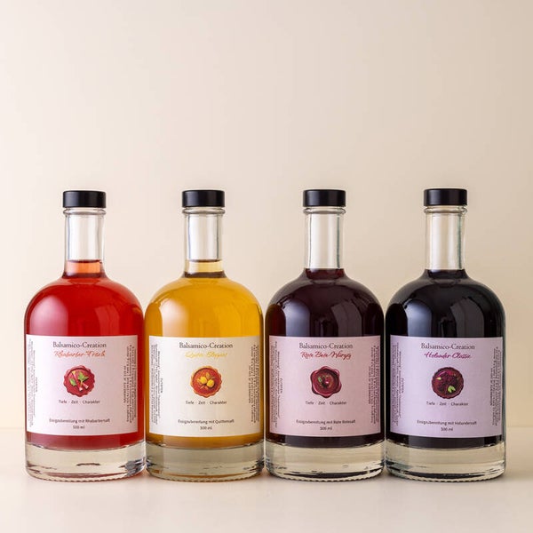 Balsamico-Creationen - Entdecker-Edition - (4 x 50 ml | 120€/L)