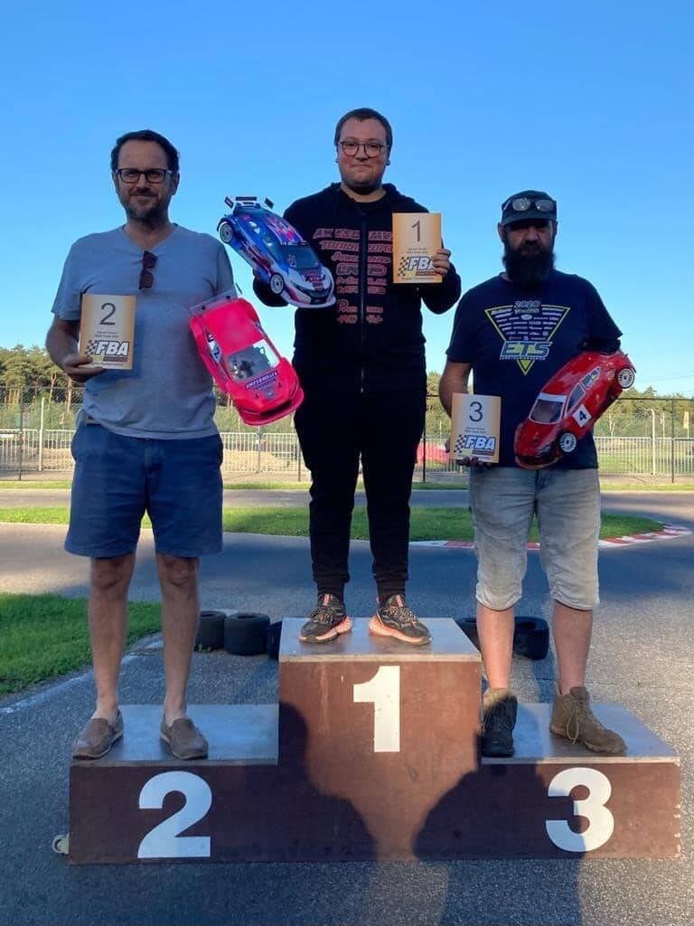 FWD kampioen Alexander Van Gansen - Xavier Debroye - Jannick Rommens