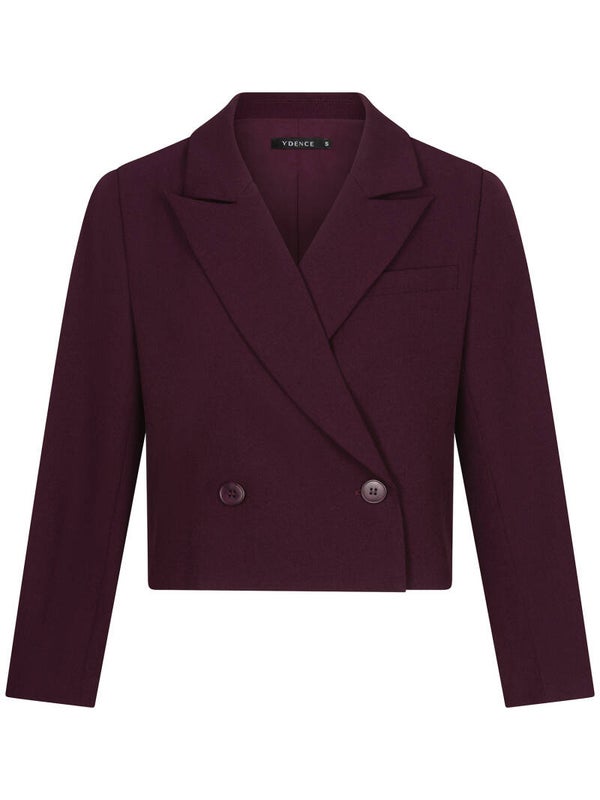 Blazer Ayla | Aubergine | Ydence
