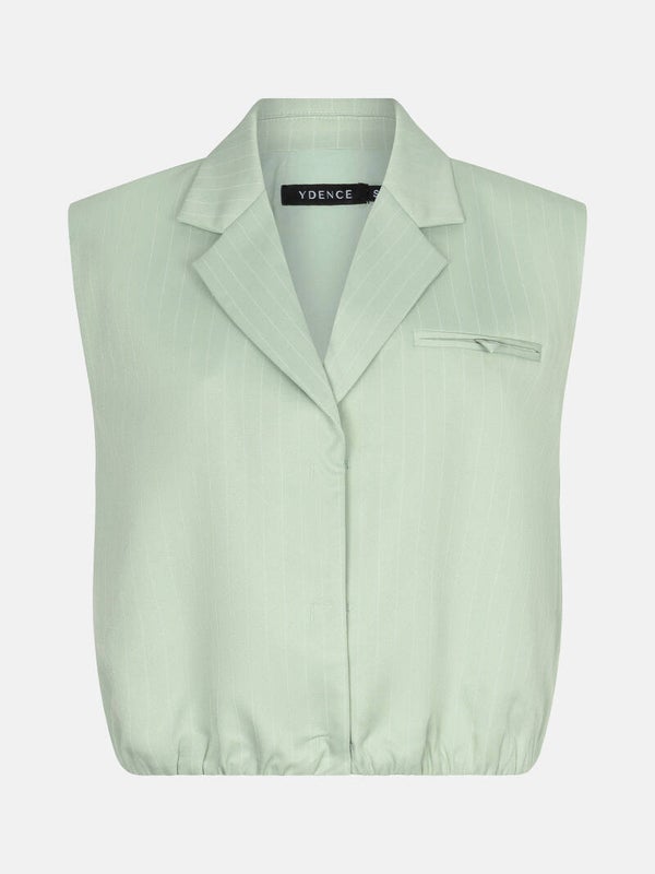 Gilet Jeanie | Sage green | Ydence