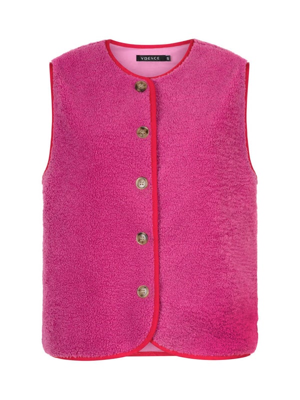 Gilet Puck | Fuchsia purple | Ydence