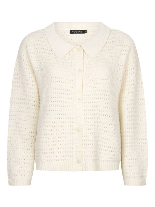 Knitted top Clara | Ecru | Ydence