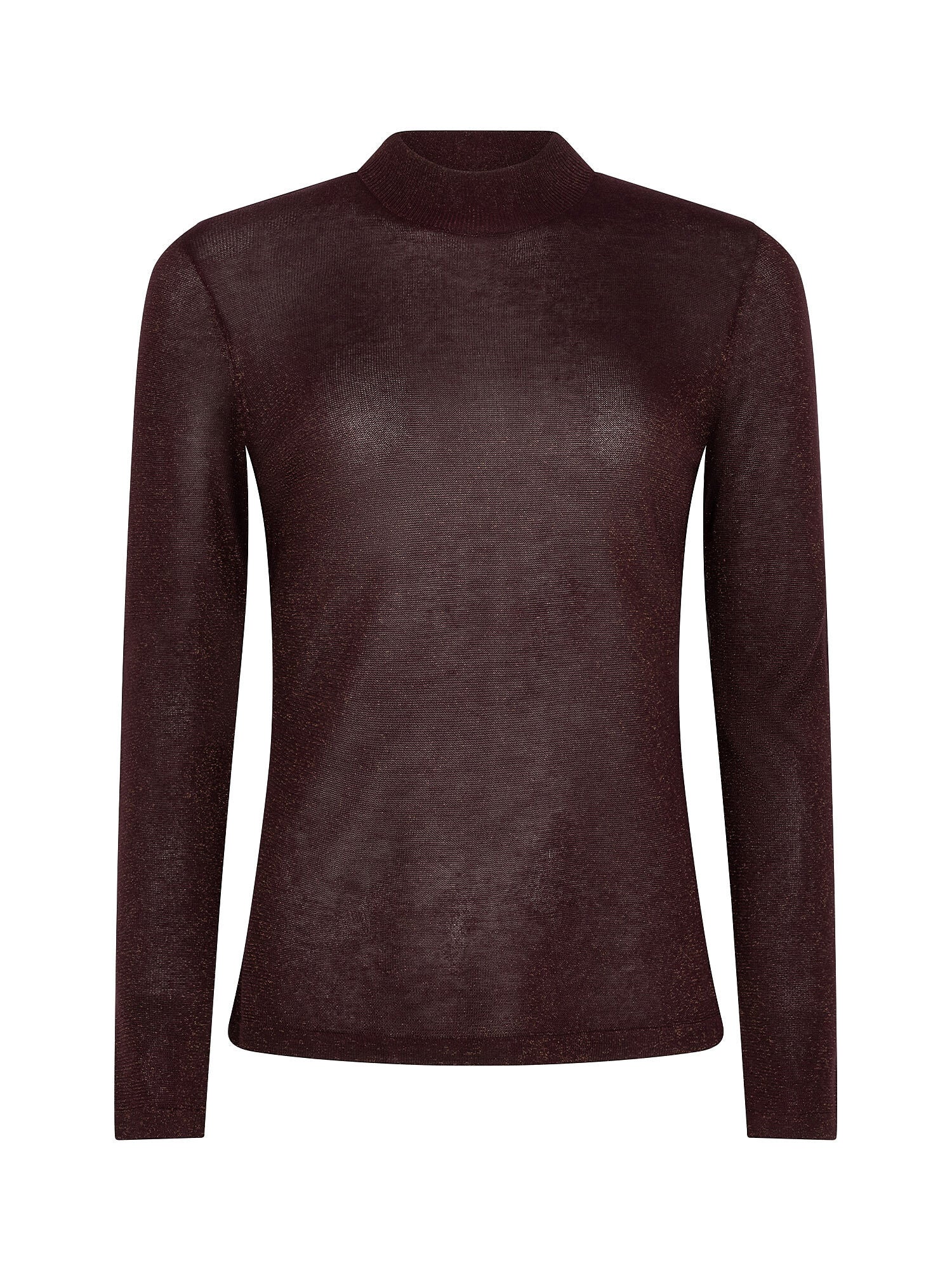 Knitted sparkle top Lotte | Plum | Ydence