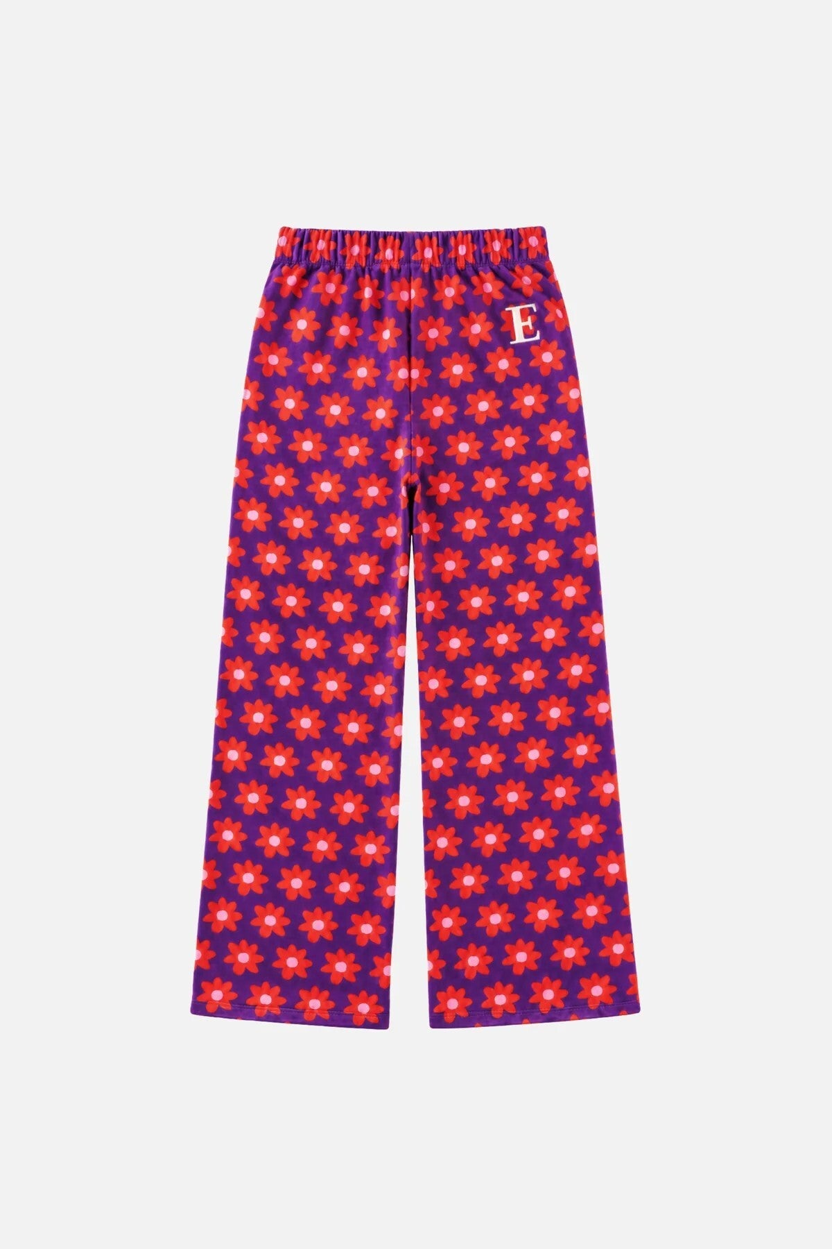 Pants Roos | Paars en Oranje | Ellastiek