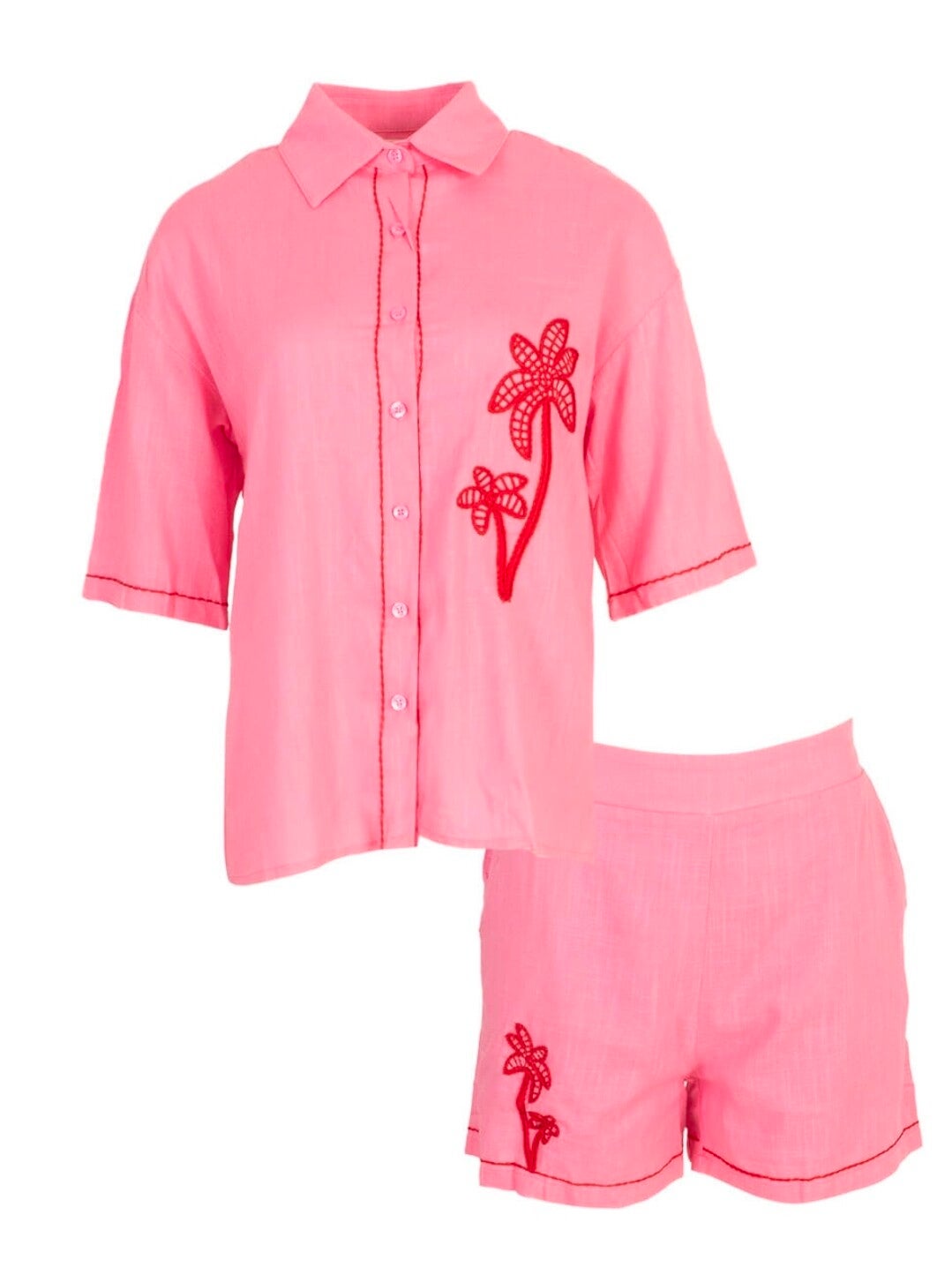 Co-ord Zomerset | Pink Red