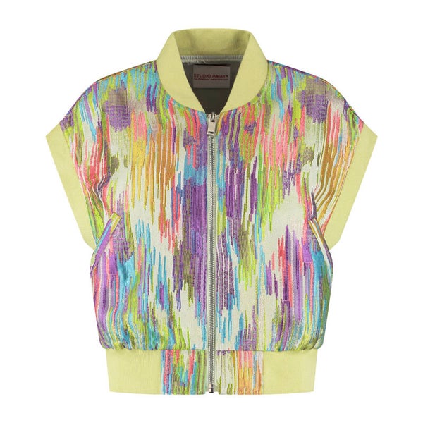 Eef Jacket | Light Lime | Studio Amaya