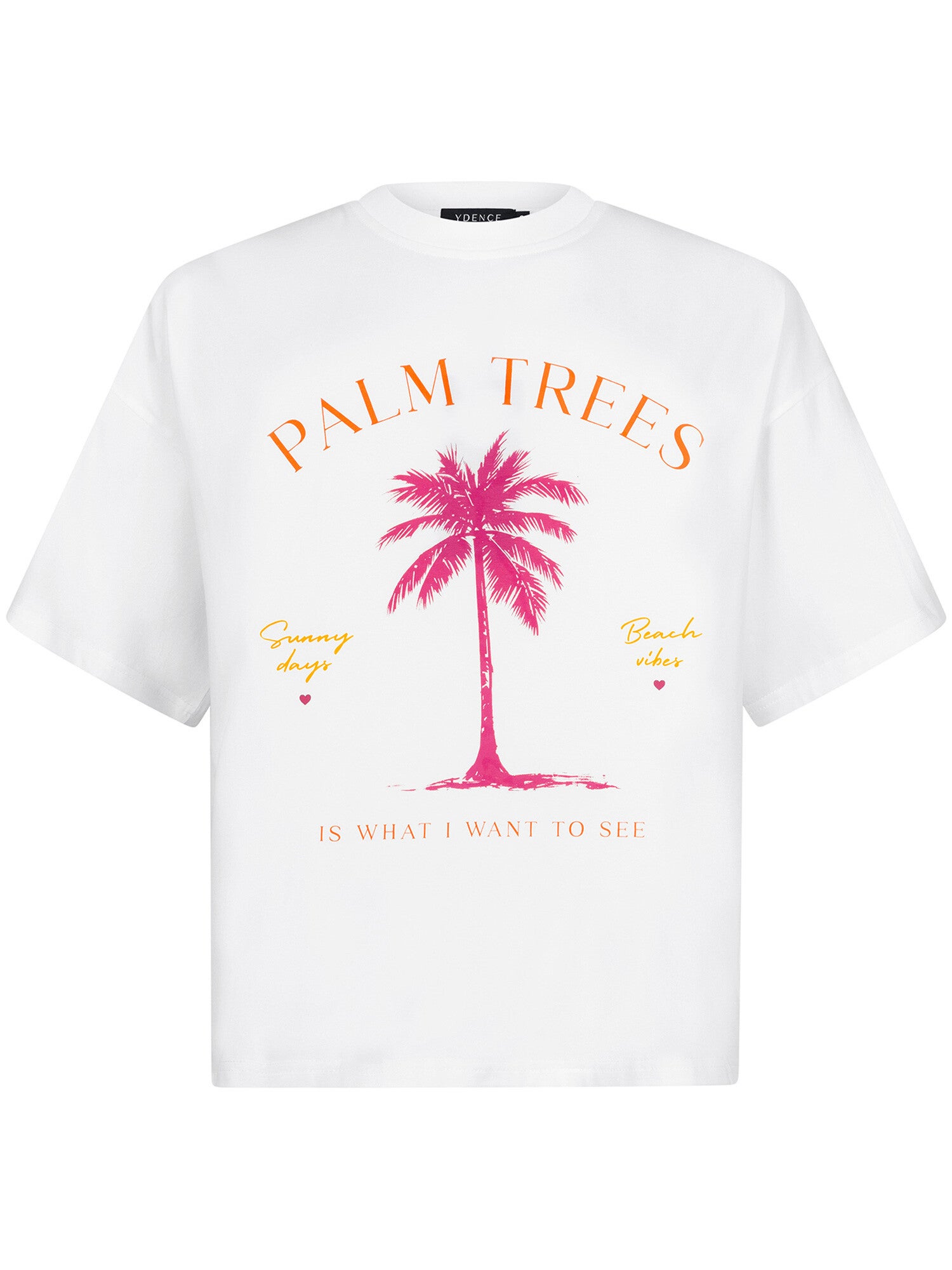 Palm Tree T-shirt | Off white | Ydence