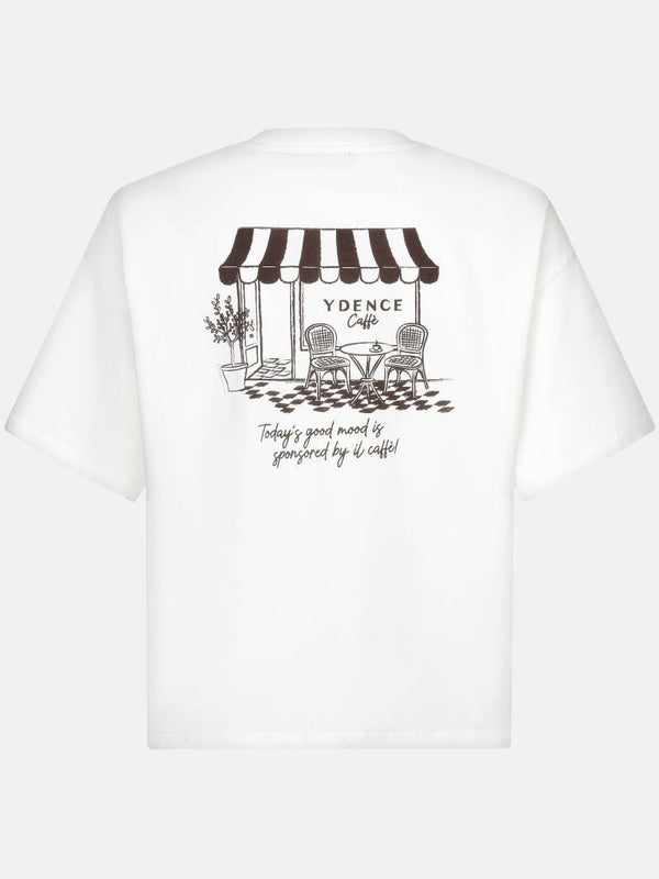 T-shirt Café | Off White | Ydence