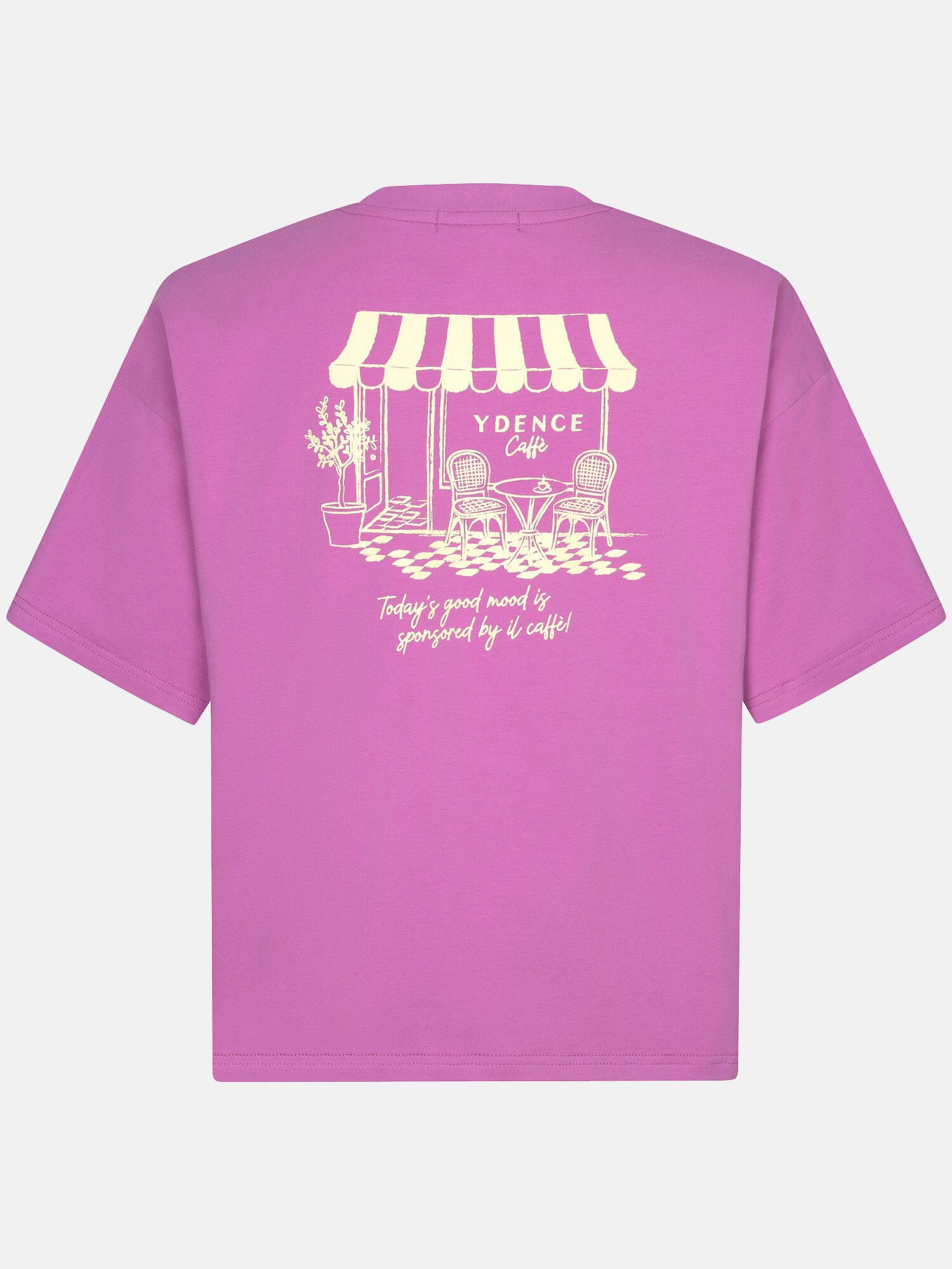 T-shirt Café | Lavender Pink | Ydence