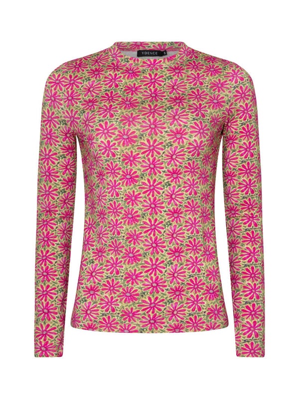 Top Christine | Pink flower | Ydence