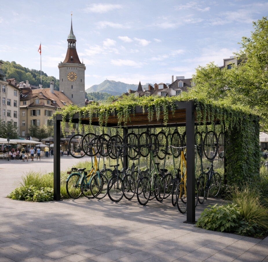 Structure végétalisée collectivité