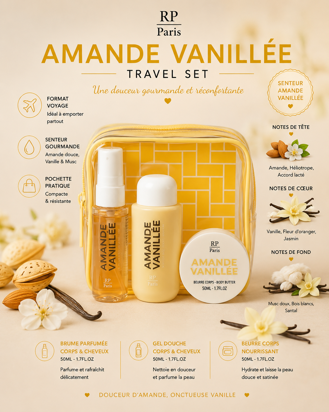Amande Vanille RP Paris