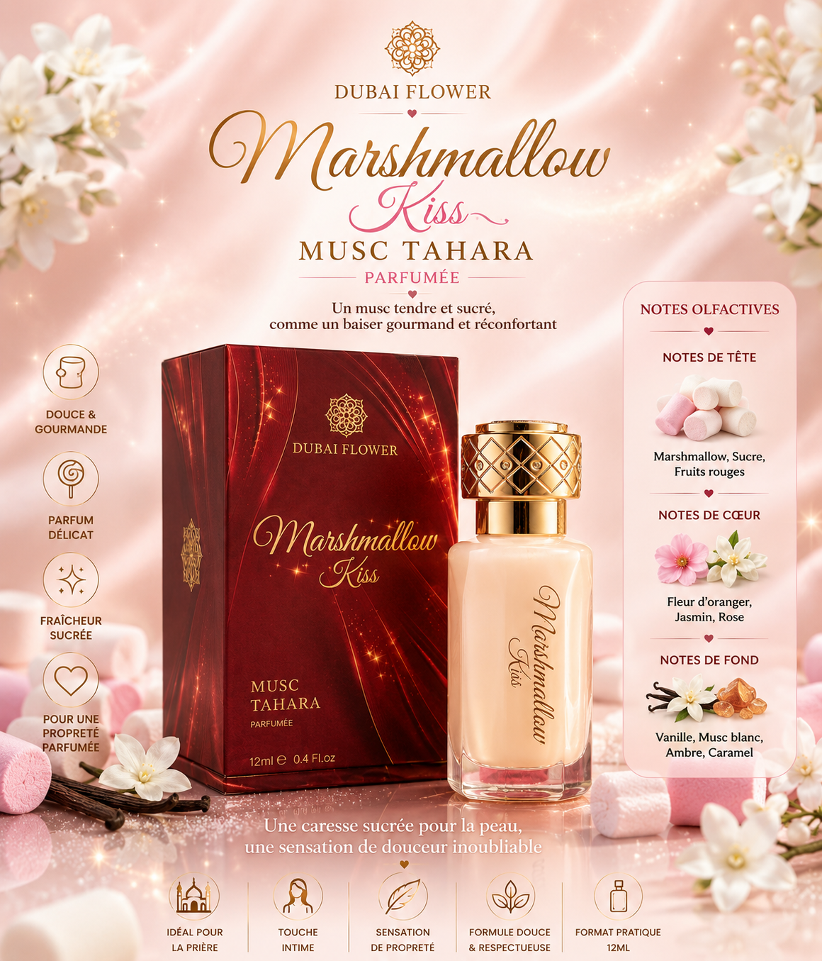 Musc Tahara Marshmallow Kiss – Dubai Flower