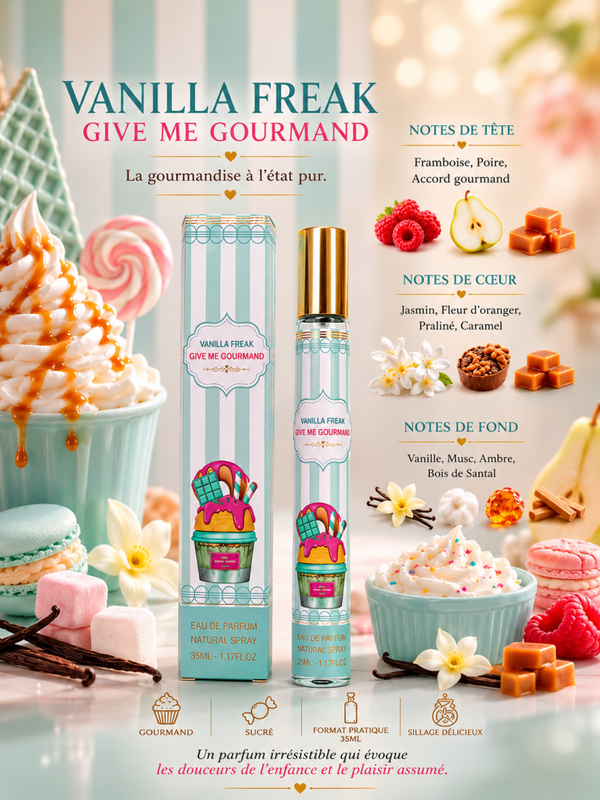Give Me Gourmand – Vanilla Freak – Lattafa – 35ml
