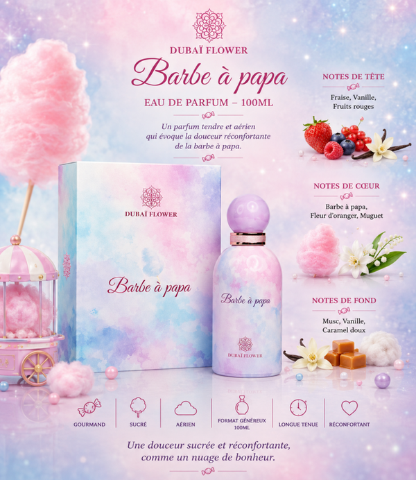 Barbe à Papa – Dubai Flower 100ml
