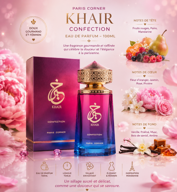 Khair Confection – Paris Corner – Eau de Parfum 100 ml
