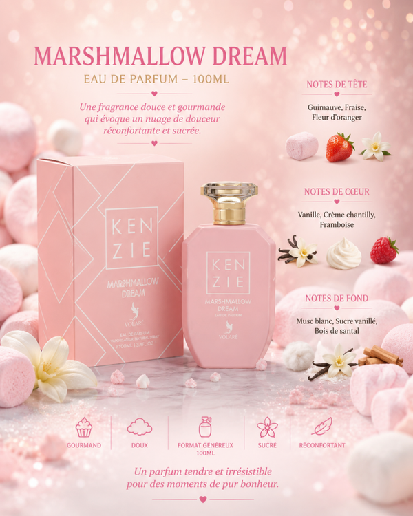 Parfum Kenzie Marshmallow Dream – Volaré – 100ml