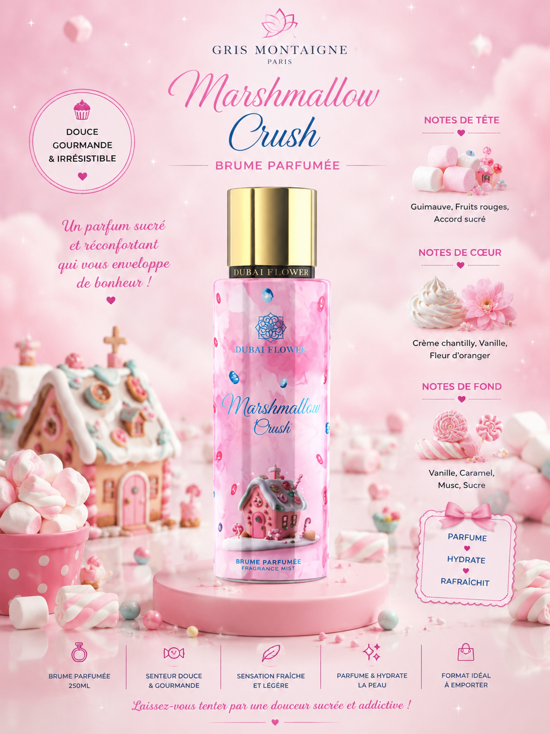 Brume 250 ml - Marshmallow Crush