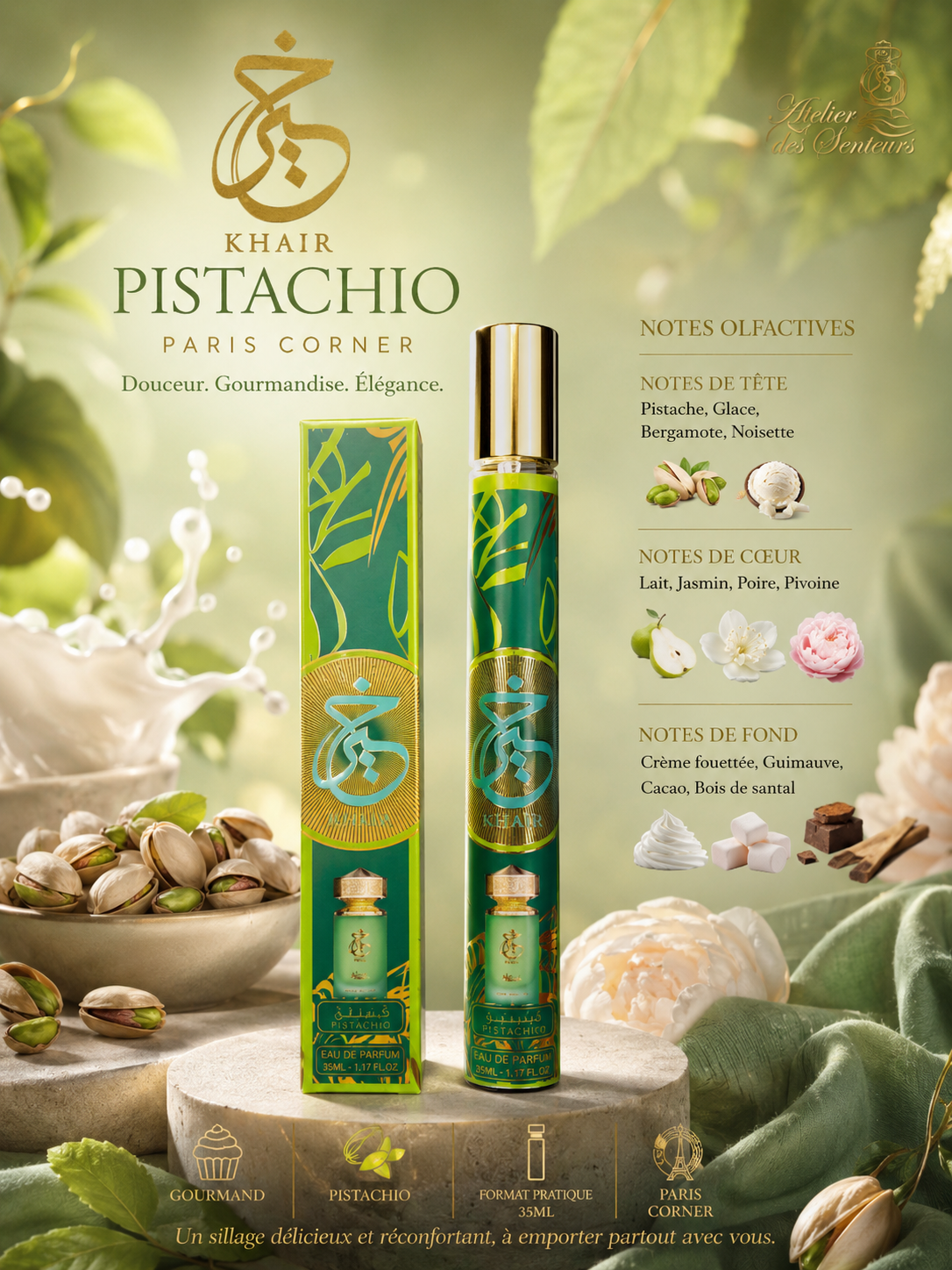Khair Pistachio – Paris Corner – 35ml