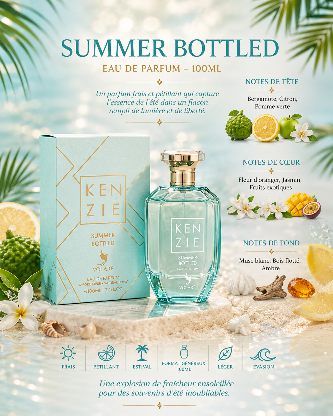 Kenzie Summer Bottled - Volaré - 100 ml