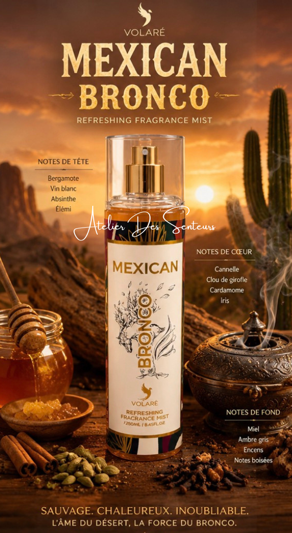 MEXICAN BRONCO – Brume Parfumée Volaré 250 ml