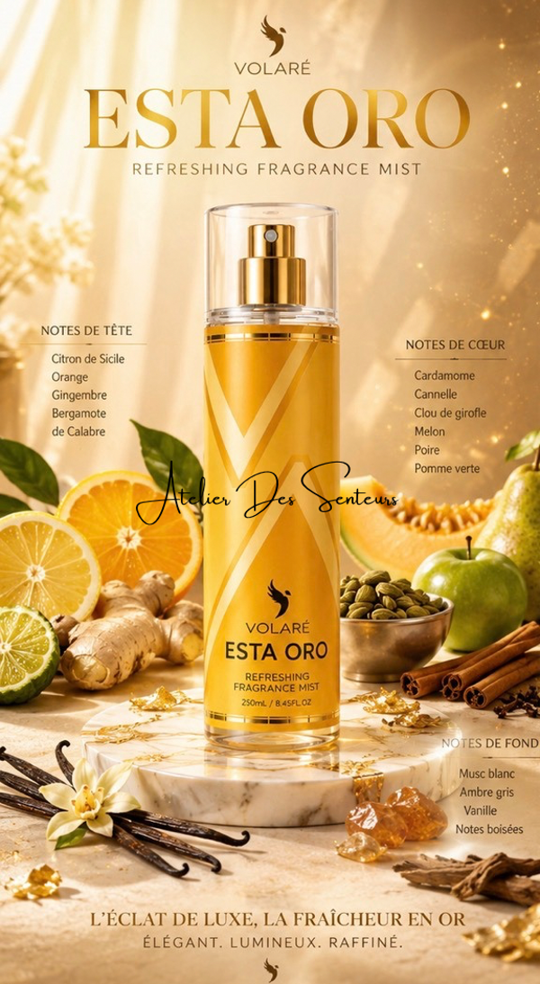 ESTA ORO – Brume Parfumée Volaré 250 ml