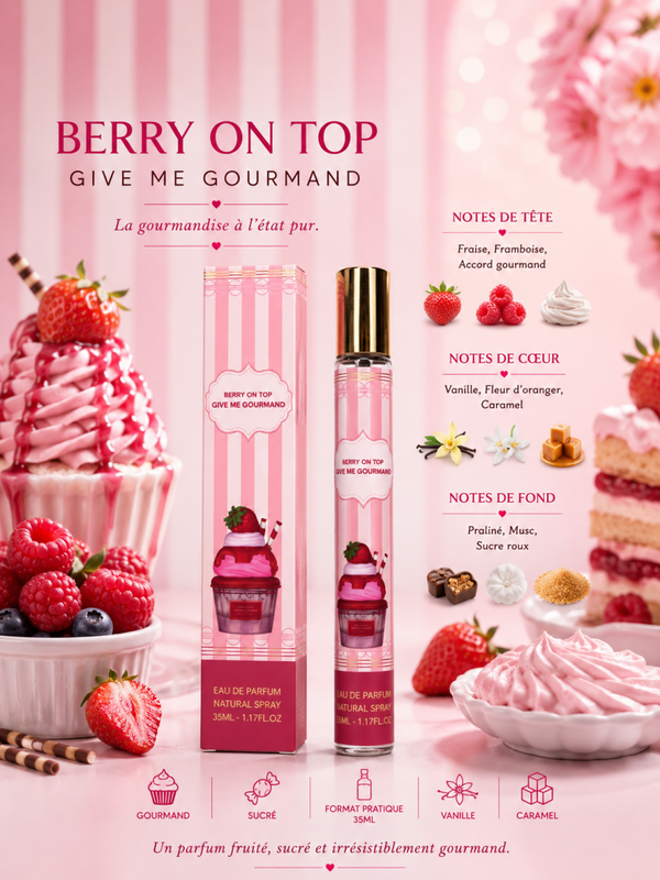 Give Me Gourmand – Berry On Top – Lattafa – 35ml