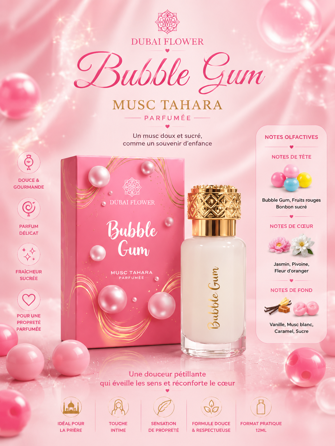 Musc Tahara Bubble Gum – Dubai Flower