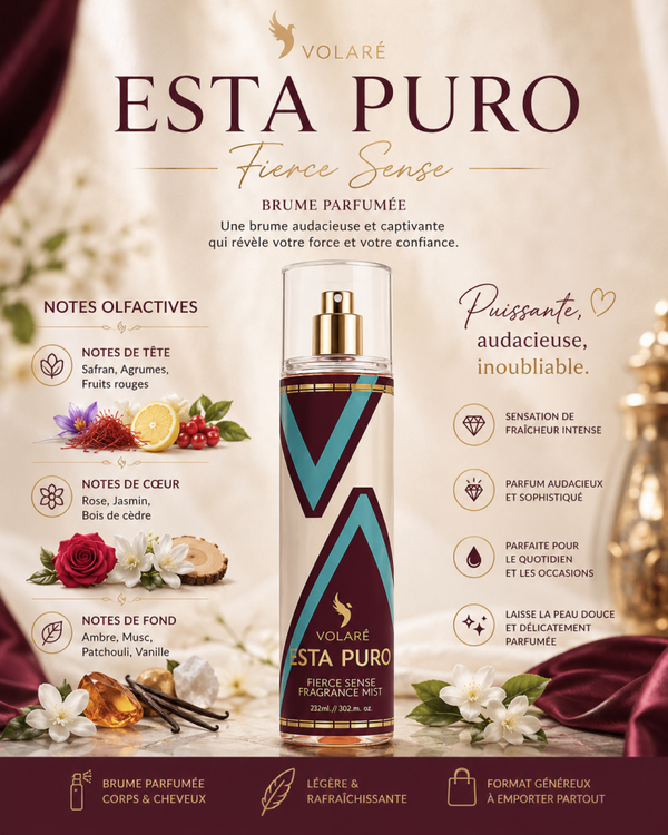 Esta Puro – Brume Parfumée 250 ml Volaré