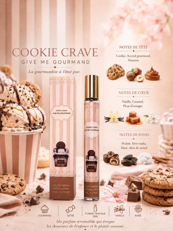 Give Me Gourmand – Cookie Crave – Lattafa – 35ml