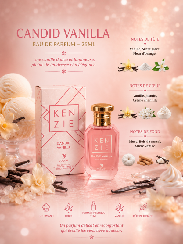 Parfum Kenzie Candid Vanilla 25ml