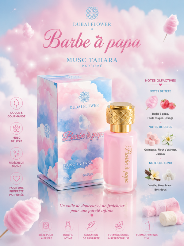 Musc Tahara Barbe à Papa – Dubai Flower