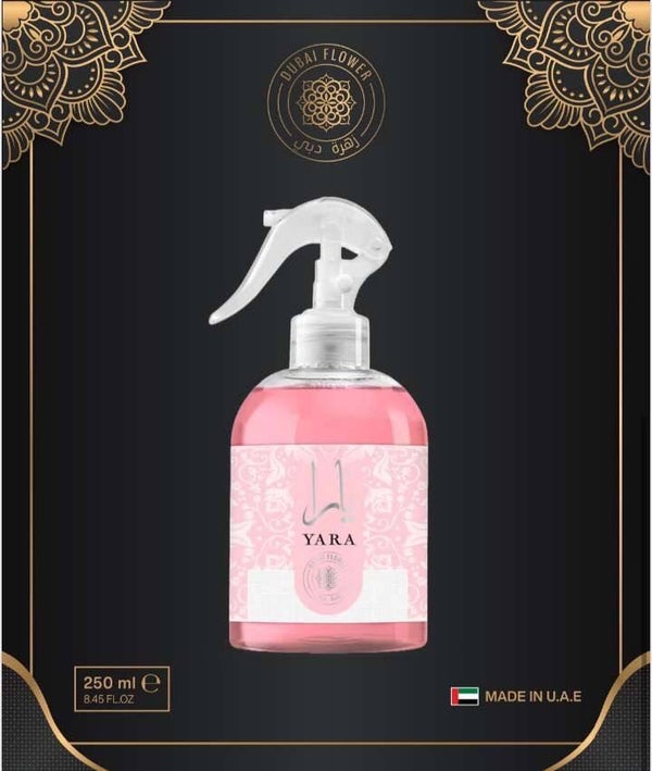 Parfum Intérieur Yara Rose 250ml - Dubai Flower