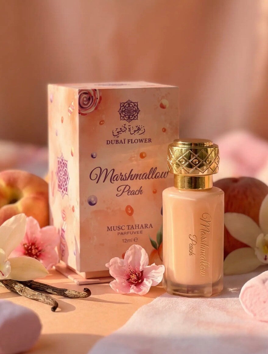 Musc Tahara Marshmallow Peach – Dubai Flower