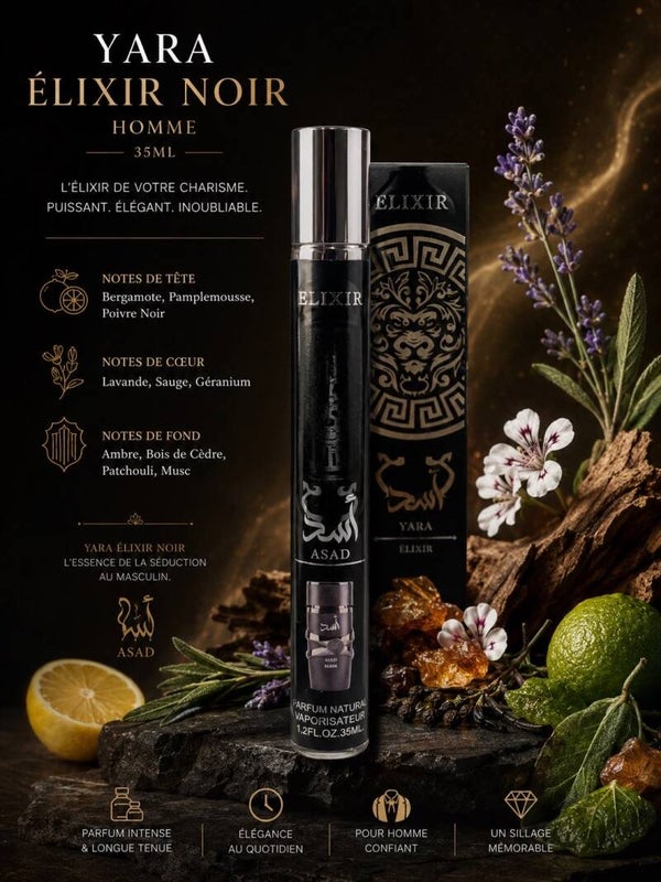 Yara Elixir Homme – 35 ml