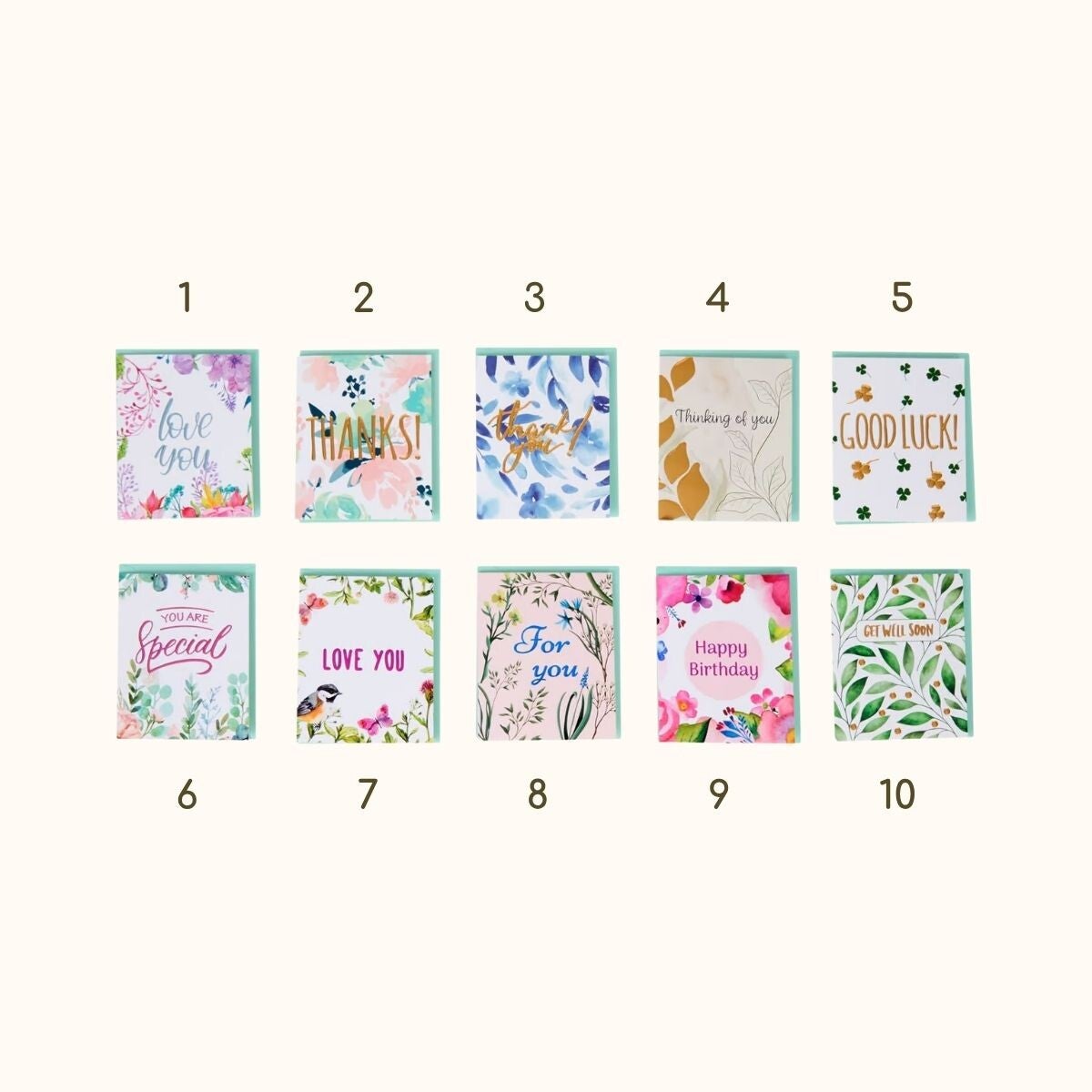 Mini Cards - Pocket Note