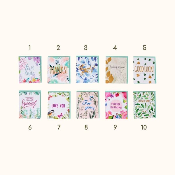 Mini Cards - Pocket Note
