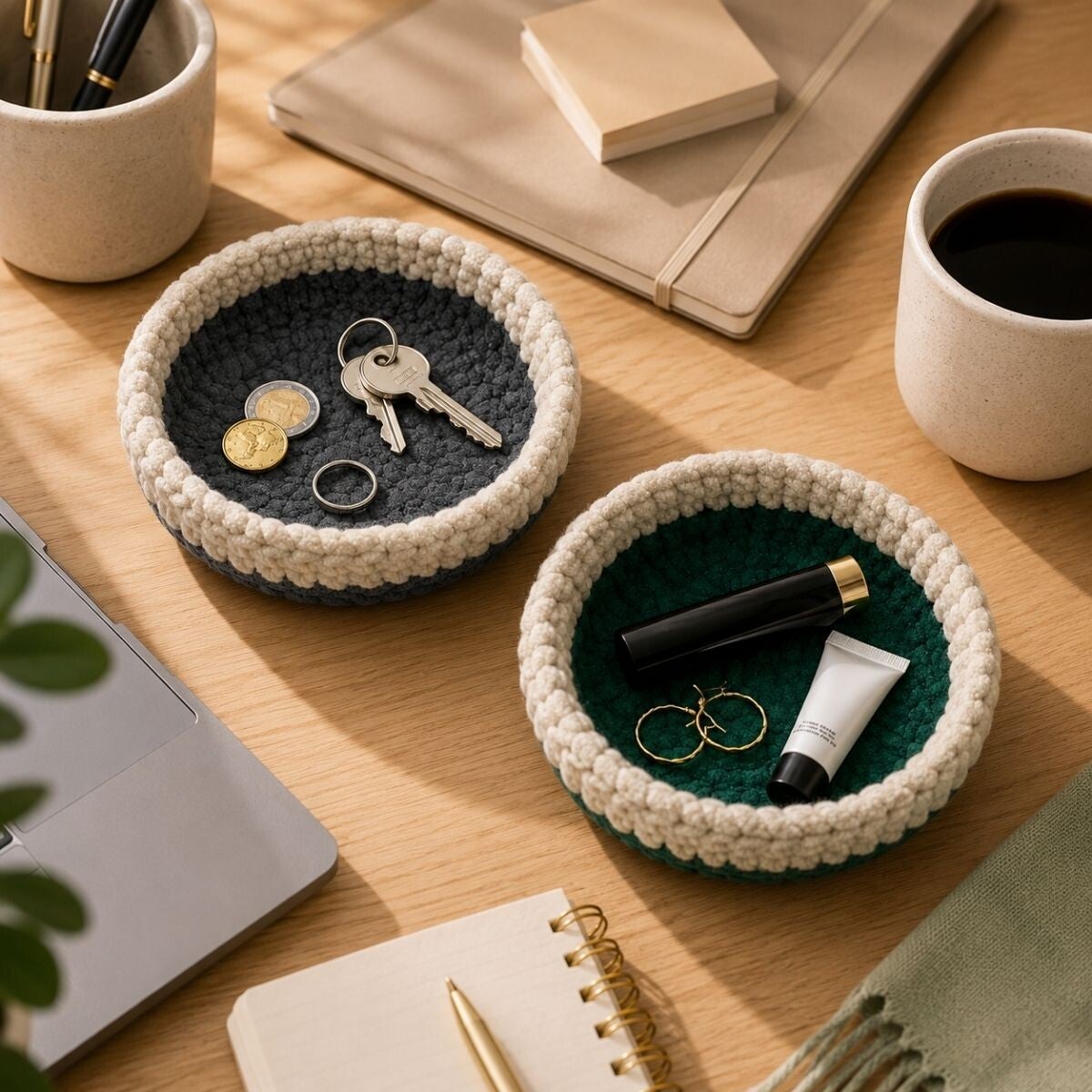 Fuzzy Round Tray