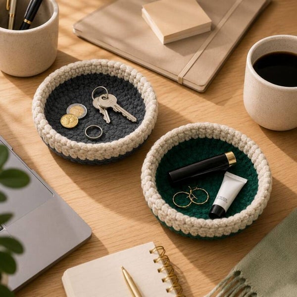 Fuzzy Round Tray