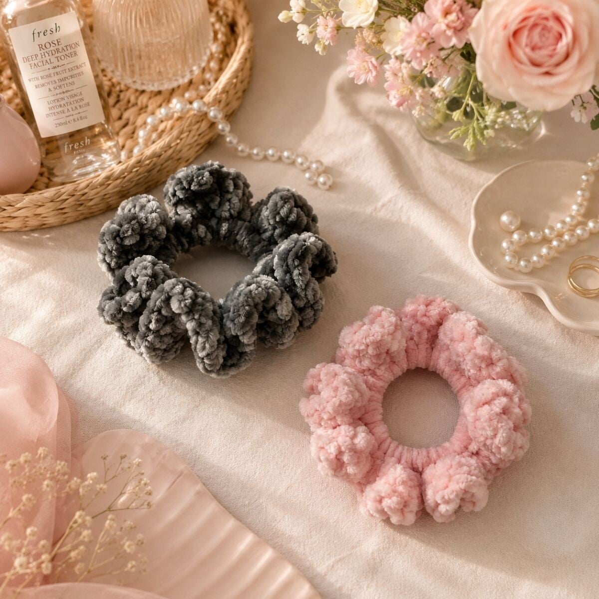 Fluff Scrunchie