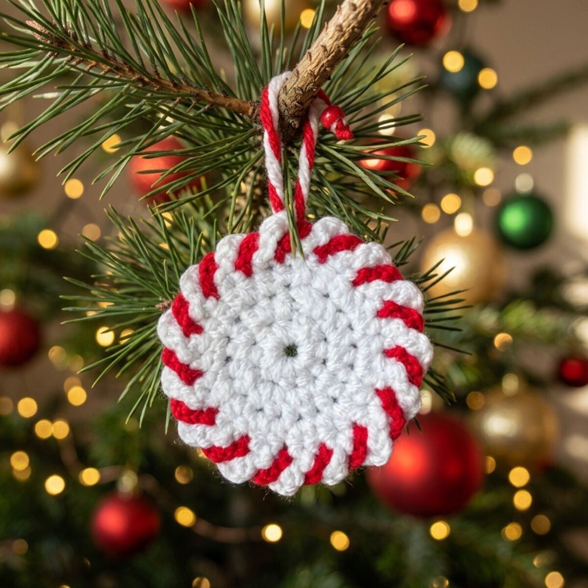 Peppermint Ornament