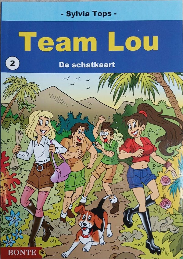 Stripboek Team Lou 2. De schatkaart