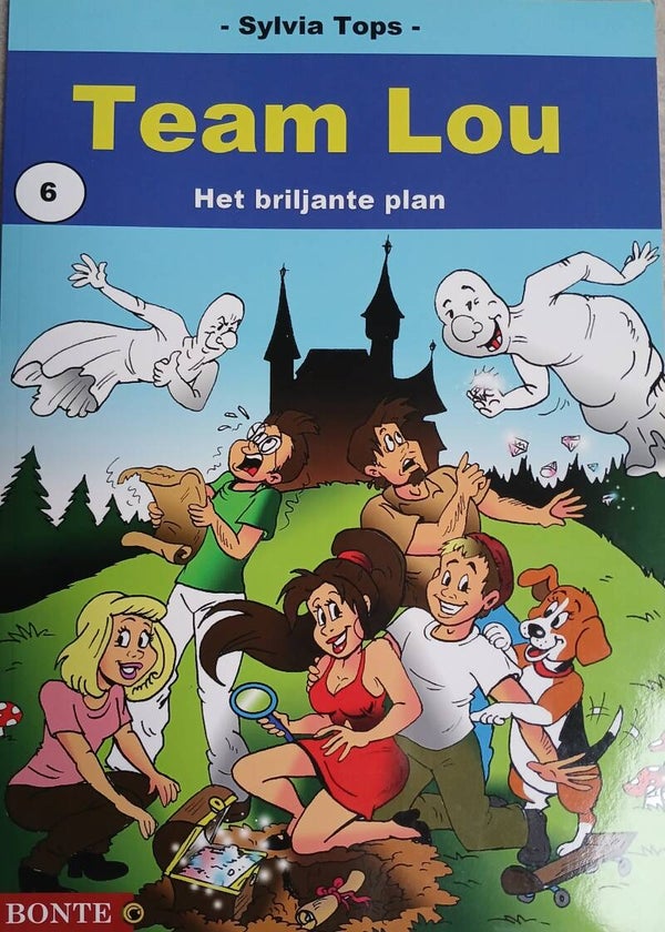 Stripboek Team Lou 6. Het briljante plan