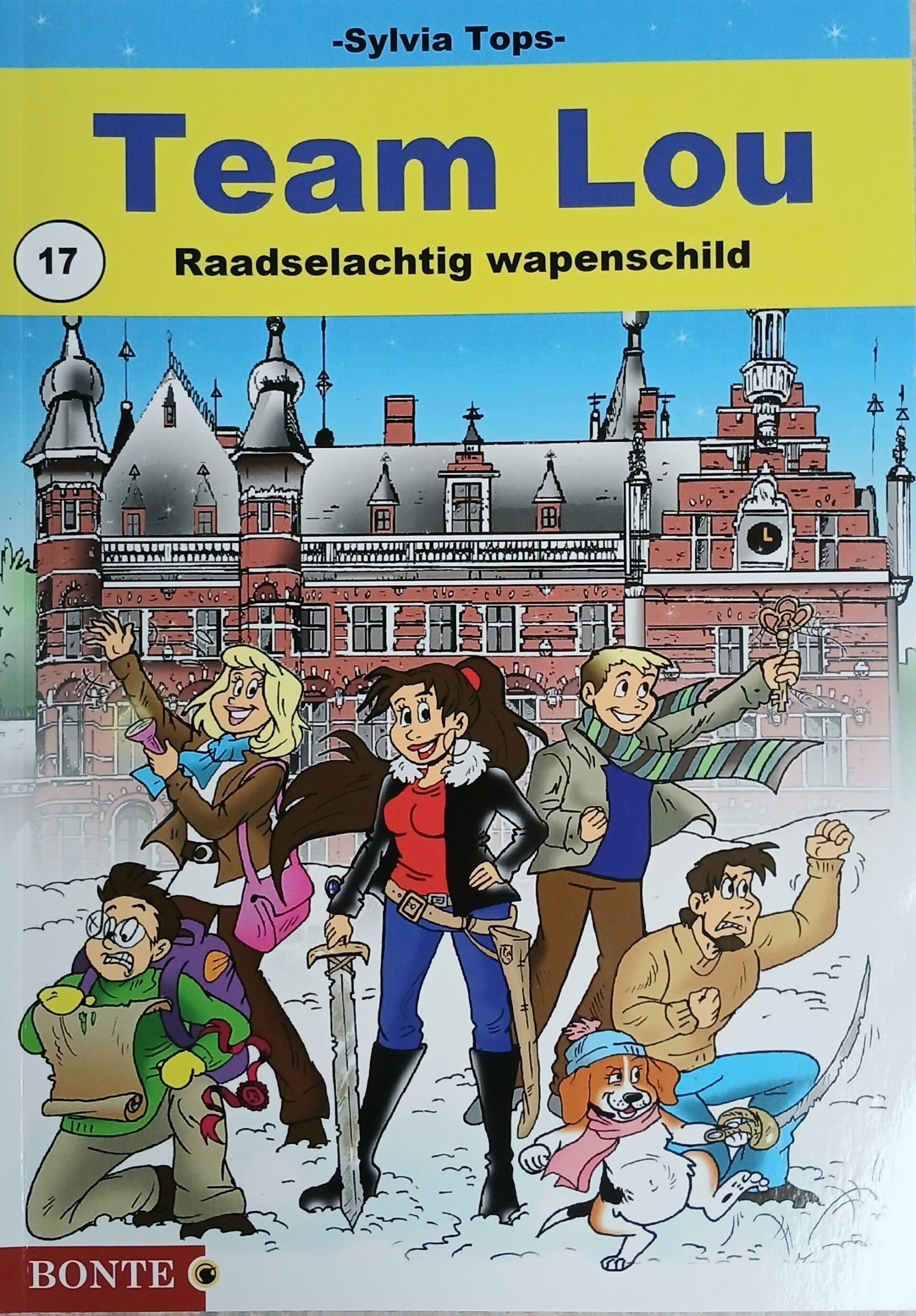 Stripboek Team Lou 17. Raadselachtig wapenschild