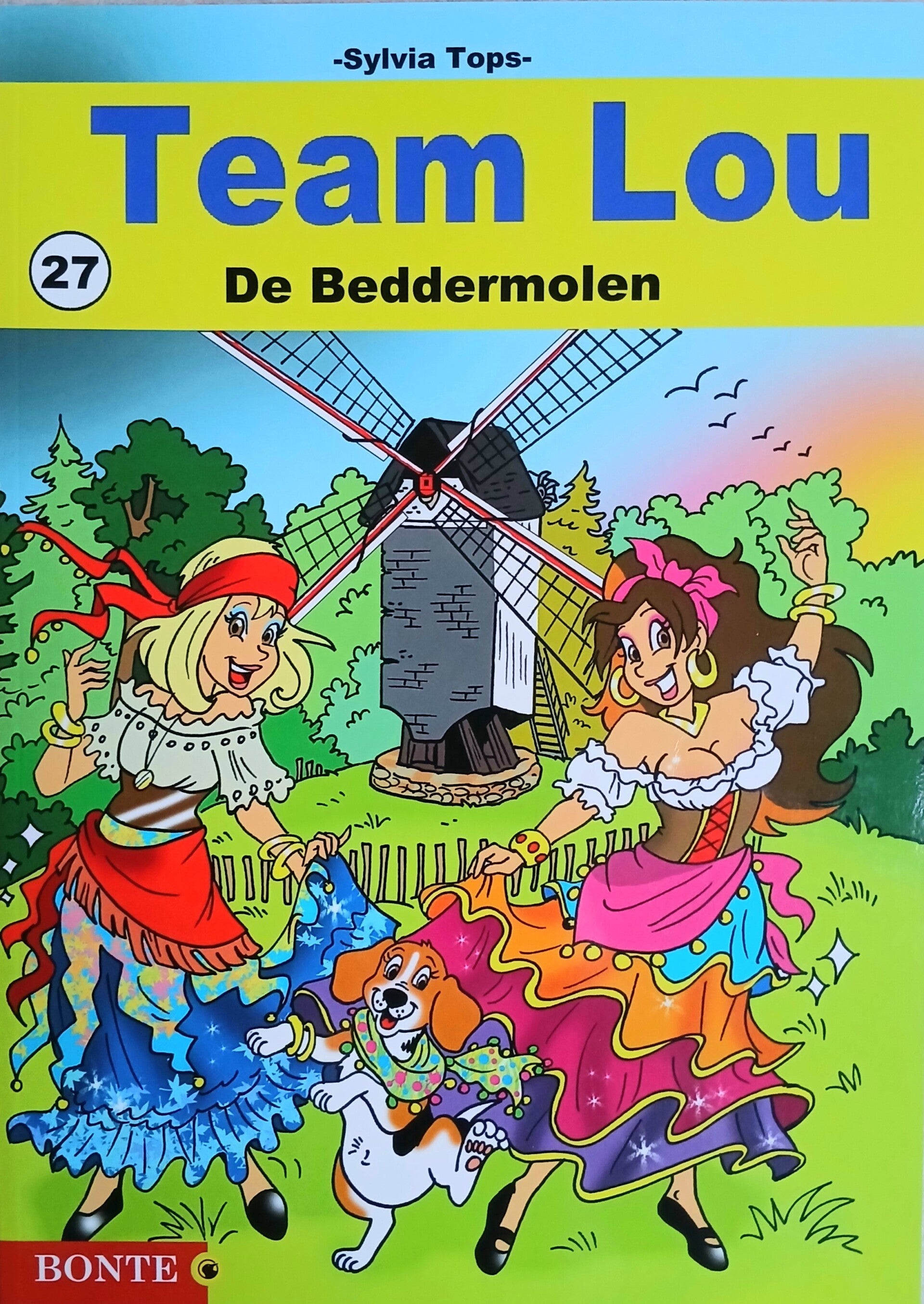 Stripboek Team Lou 27. De Beddermolen